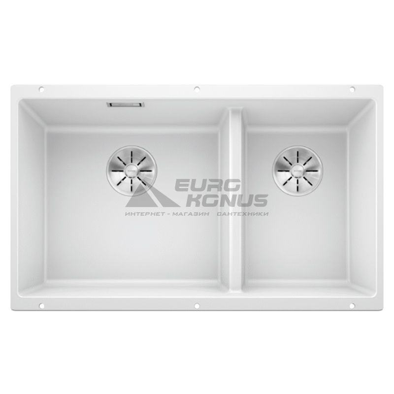 BLANCO Мойка под столешницу для кухни SUBLINE 430/270-U без крыла белый (523155)